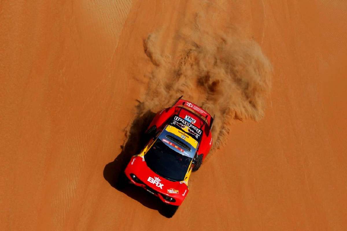 Sebastien Loeb Slots Into Second Behind Al Attiyah With Fifth Dakar Stage Win In A Row