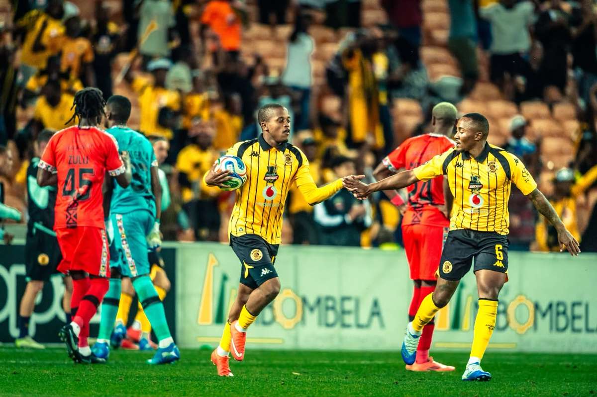 Wandile Duba scored a first hattrick in four years for Kaizer Chiefs