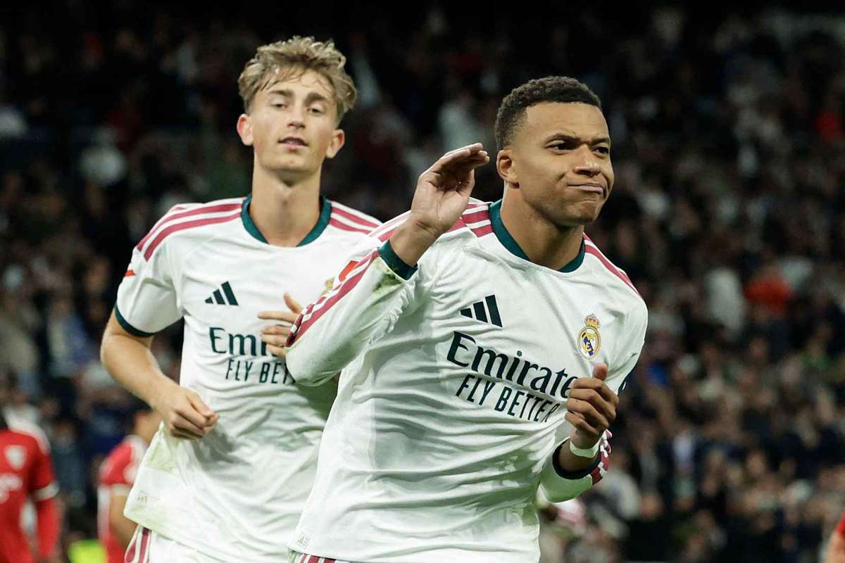 Magical Mbappe leads the way as Real Madrid put four past Sevilla
