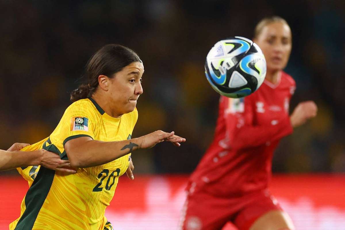 Sam Kerr returns as Australia down Danes to reach World Cup quarters