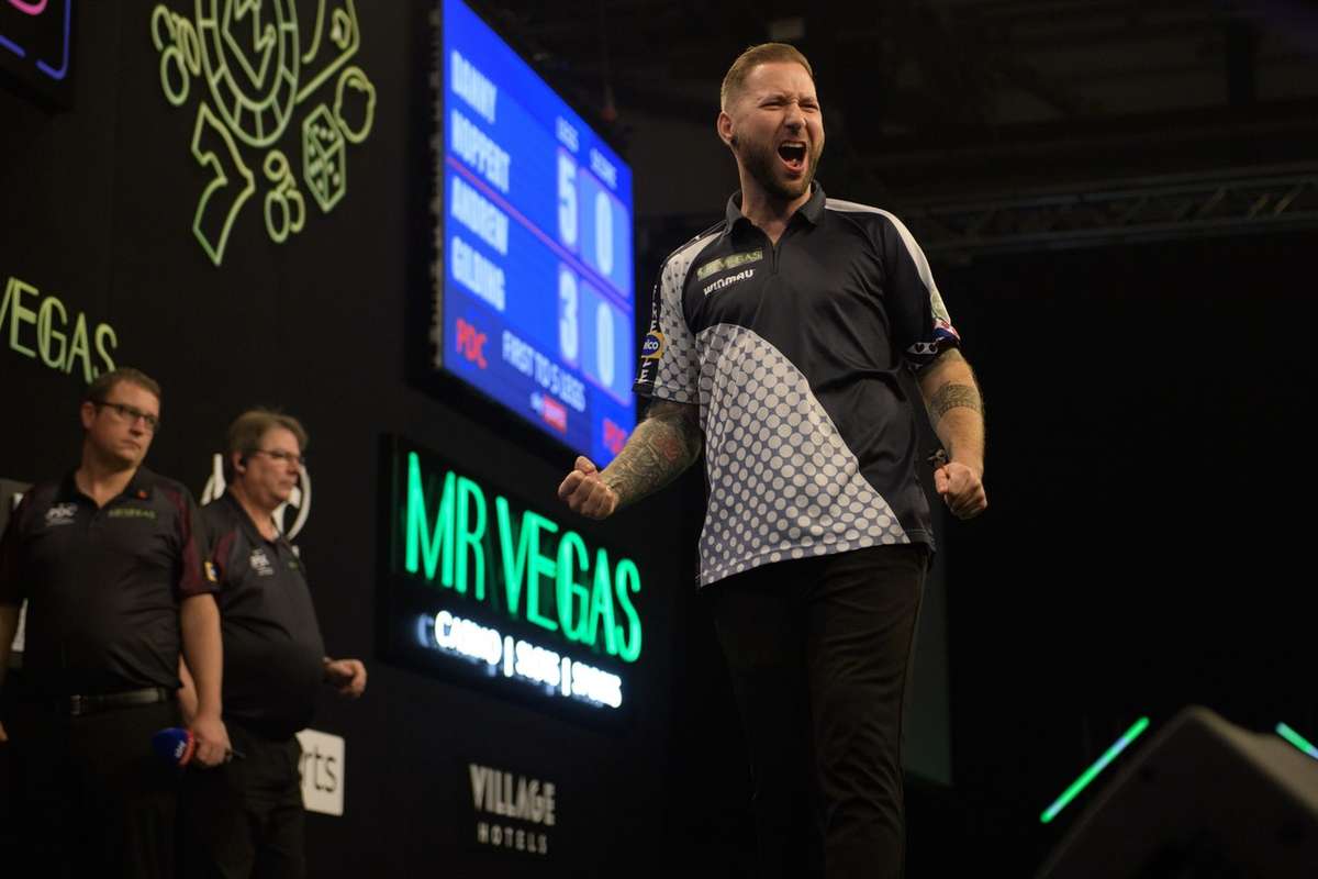 Grand Slam of Darts Noppert klaart klus, Greaves mist matchdart en