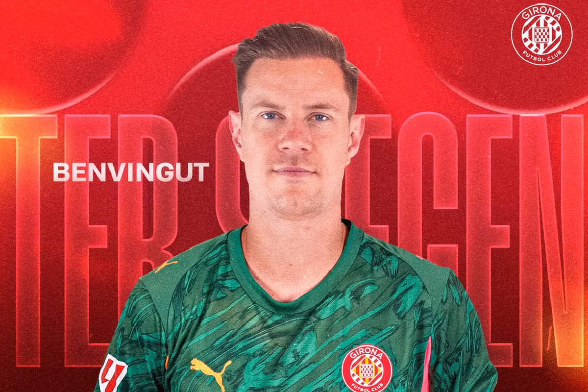 Marc-Andre ter Stegen joins Girona FC on loan until the end of the season 