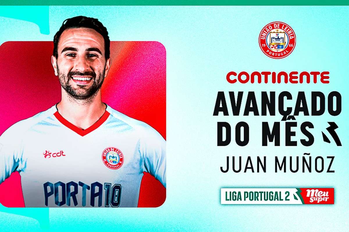 Liga 2: Juan Muñoz (UD Leiria) avançado do mês de fevereiro | Flashscore.pt Liga 2: Juan Muñoz (UD Leiria) avançado do mês de fevereiro | Flashscore.pt