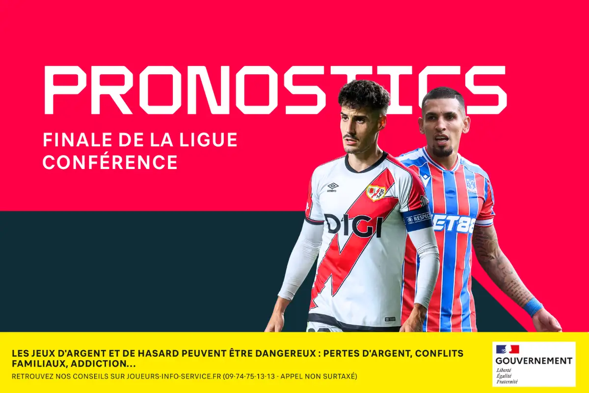 Crystal Palace - Rayo Vallecano : Pronostics, meilleurs paris et cotes (finale de Ligue Conférence)