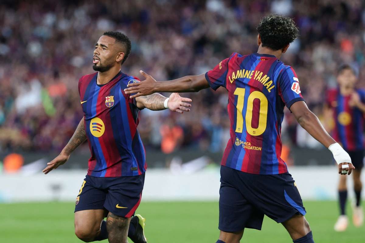 Photo: Flashscore.pt Gabriel Jesus Scores in Barcelona Win Over Getafe