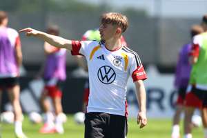 Karl during Germany training