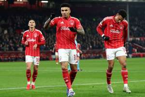 Nottingham Forest's Igor Jesus celebrates scoring their second goal