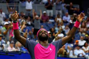 Frances Tiafoe dreaming big after quarter-final triumph over fellow American