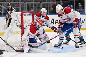 Jacob Fowler of the Montreal Canadiens