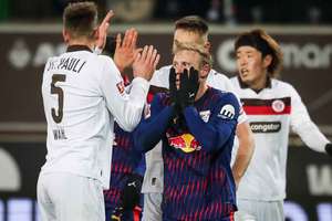 Xaver Schlager reacts after missing a scoring chance