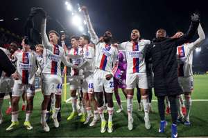 Lyon finished top of the Europa League's league phase with their seventh win