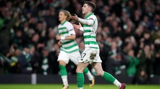 Vào! Scott Brown chuyền cho Ryan Christie (Celtic) tại rìa vòng cấm và anh ấy tìm đến góc phải phía dưới với một pha dứt điểm tuyệt vời. Tỉ số là 2:0.