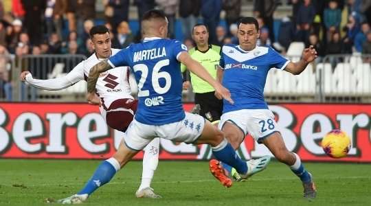 Vào! Diego Laxalt thể hiện nhãn quan chiến thuật tuyệt vời bằng một đường chuyền tinh quái bên trong vòng cấm. Alejandro Berenguer (Torino) cũng đã hoàn thành tốt phần việc của mình với cú sút một chạm, ghim bóng vào góc thấp bên phải khung thành. 0:3.