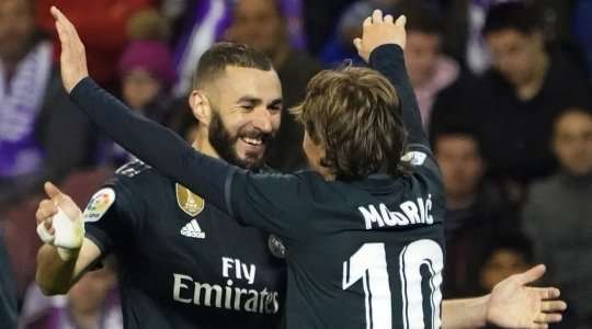 Một nỗ lực cá nhân đáng kinh ngạc của Luka Modric (Real Madrid) kết thúc với một cú sút từ trong vòng cấm. Cầu thủ này đưa bóng đi hiểm hóc vào góc thấp bên phải và thay đổi tỉ số thành 1:4. Thủ môn Jordi Masip đã không thể làm được gì.