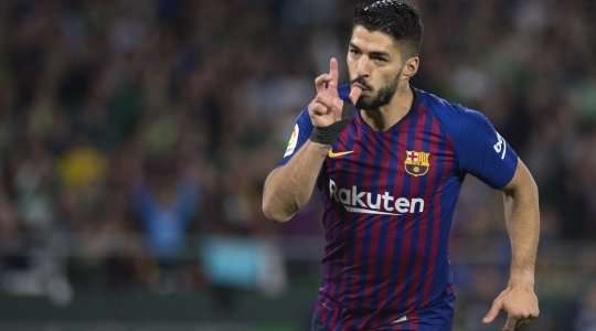 Một nỗ lực cá nhân đáng kinh ngạc của Luis Suarez (Barcelona) kết thúc với một cú sút từ trong vòng cấm. Cầu thủ này đưa bóng đi hiểm hóc vào góc thấp bên trái và thay đổi tỉ số thành 0:3. Thủ môn Pau Lopez đã không thể làm được gì.
