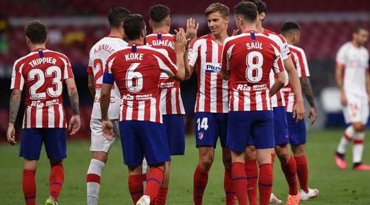 Sau một tình huống lộn xộn trước khung thành, Koke (Atl. Madrid) giành được bóng và tung một cú sút mạnh và chuẩn xác vào lưới, đánh bại thủ môn. Một khoảnh khắc tuyệt vời.
