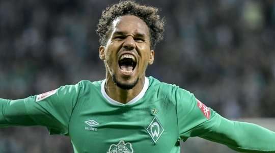 Một đường chuyền bổng hoàn hảo từ Milot Rashica tìm đến Theodor Gebre Selassie (Werder Bremen), người đã nhảy cao nhất và đánh đầu từ cự li gần vào góc thấp bên trái khung thành. Pha dứt điểm có lực và đủ chính xác để hoàn toàn loại bỏ thủ môn Mark Flekken. Tỉ số bây giờ là: 2:1.