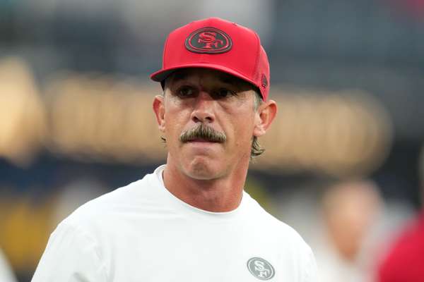 49ers coach Kyle Shanahan shows hype for Australia game despite time issues