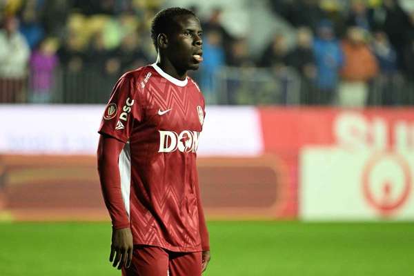Kurt Zouma during his time with CFR Cluj.