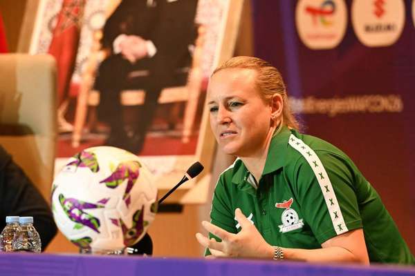 Zambia coach Nora Hauptle