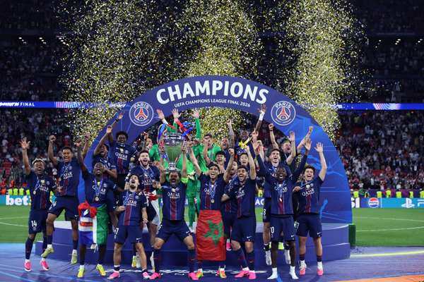 Paris Saint-Germain won the UEFA Champions League for the second season in a row.