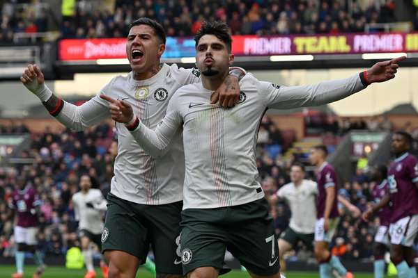 Neto and Fernandez both scored as Chelsea rise to second place with a win at Burnley
