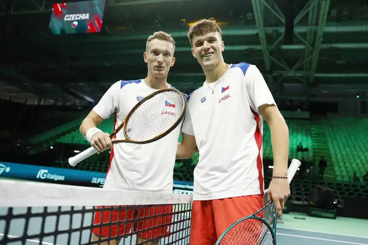 Jiří Lehečka a Jakub Menšík.