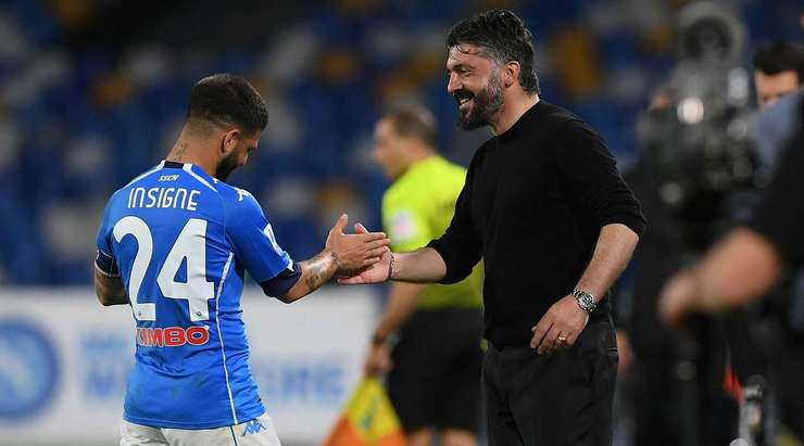 Bóng bật ra và đến chân của Lorenzo Insigne (Napoli) ở ngay bên ngoài vòng cấm. Anh không hề do dự và tung một cú sút tuyệt vời vào góc trái phía dưới. Pha dứt điểm đi ra ngoài tầm với của thủ thành Juan Musso và tỉ số đã được thay đổi thành 5:1.