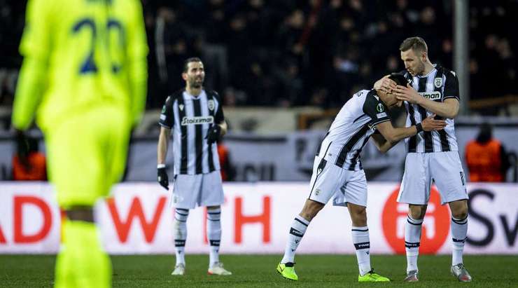 Jasmin Kurtic (PAOK) ghi bàn từ quả đá phạt ở rìa vòng cấm. Cú sút chìm của anh đi vào chính giữa khung thành, nhưng thủ môn đã không thể cản phá được nó.