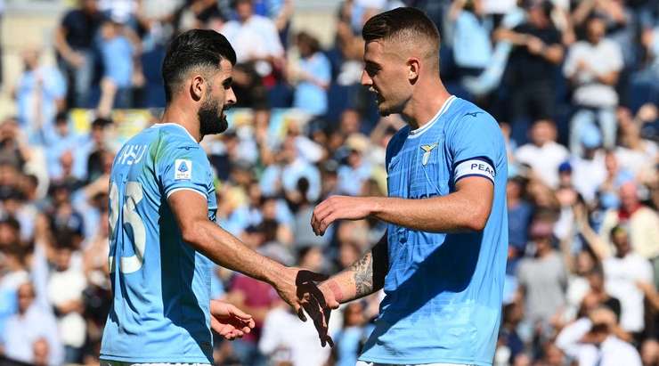 Elseid Hysaj nhồi bóng cho Sergej Milinkovic-Savic (Lazio), người đón đường chuyền của anh ở trong vòng cấm và ra chân rất nhanh vào góc phải khung thành! Thủ môn đã không thể làm gì được. 4:0!