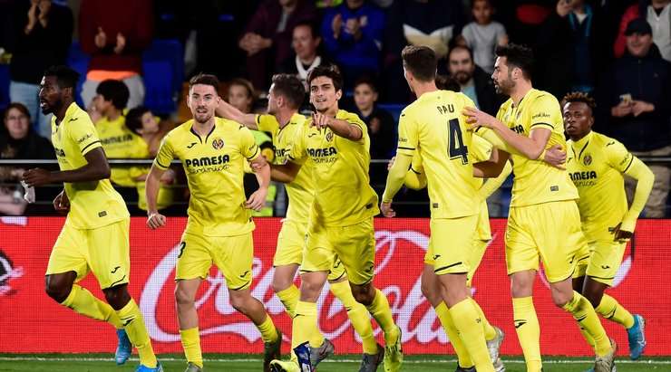 Andre-Frank Zambo Anguissa sút bóng rất đẹp, bóng chạm vào thủ môn bật ra và Moi Gomez (Villarreal) ngay lập tức có mặt để ghi bàn. Tỉ số là 1:0.