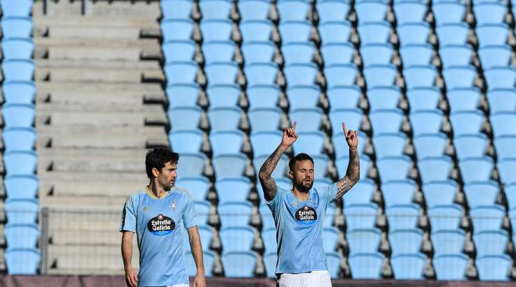 Gabriel Veiga có một đường căng ngang xuất sắc vào trong vòng cấm. Haris Seferovic (Celta Vigo) đón bóng và đánh đầu từ cự li gần vào phía trong cột dọc bên trái, đánh bại thủ môn Sergio Asenjo. Một tình huống thể hiện sự nhạy bén cũng như khả năng dứt điểm thượng hạng. Tỉ số là 1:0.