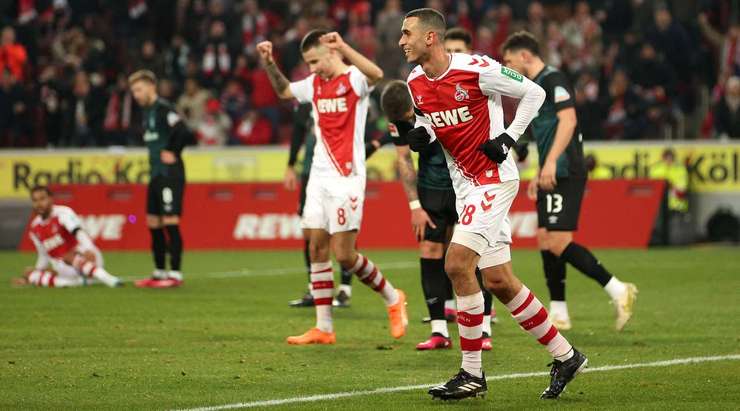 Vào! Đường chuyền dài kinh điển của Linton Maina đến chân Ellyes Skhiri (Köln) ở một vị trí trống trải bên trong vòng cấm. Anh còn đủ thời gian và không gian để chỉnh lại bóng trước khi sút vào góc thấp bên phải khung thành. Tỉ số là 4:0.