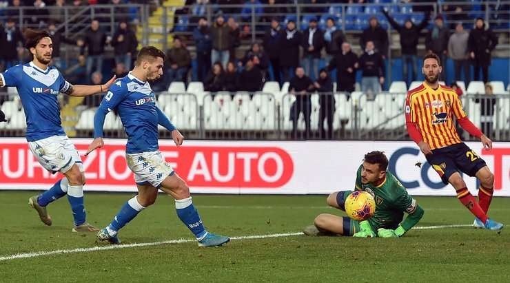 Nikolas Spalek (Brescia) nhận một đường chuyền thú vị bên trong vòng cấm và anh sút bóng lọt qua thủ môn vào lưới. Một pha dứt điểm xuất sắc!