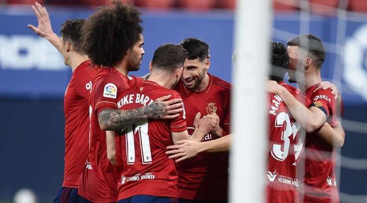 Jonathan Calleri (Osasuna) nhận một đường chuyền chuẩn xác trong vòng cấm từ Manu Sanchez và anh đánh bại thủ môn với một pha dứt điểm sắc sảo về phía bên phải khung thành. Tỉ số là 1:0.