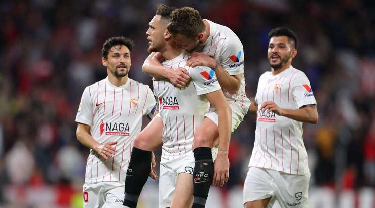 Một bàn thắng tuyệt vời của Lucas Ocampos (Sevilla)!