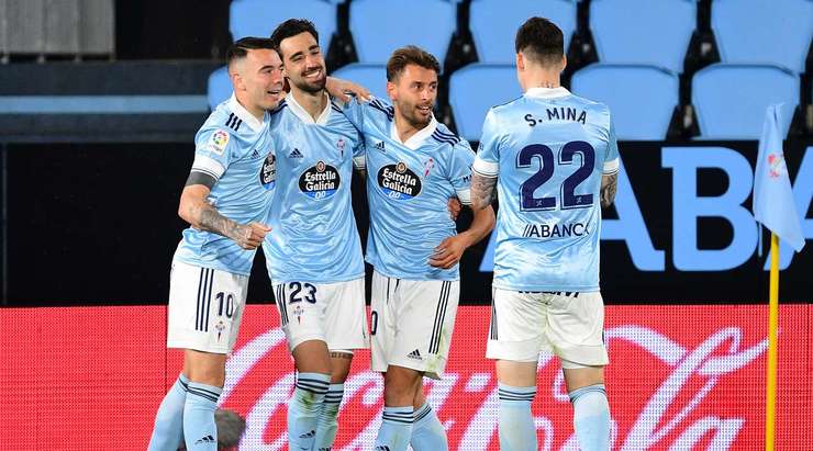 Một đường chuyền xé toang hàng phòng ngự đưa bóng đến chân Brais Mendez (Celta Vigo) trong vòng cấm và cầu thủ này đã không bỏ lỡ cơ hội, anh sút bóng qua người thủ môn vào lưới.