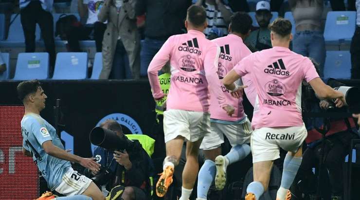 Vào! Tình huống phối hợp nhịp nhàng ở ngoài rìa vòng cấm với Haris Seferovic mở ra cho Gabri Veiga (Celta Vigo) một cơ hội ghi bàn mười mươi. Anh không làm đồng đội thất vọng khi đánh bại thủ môn đối phương với một cú sút đi thẳng vào góc thấp bên trái khung thành. Tỉ số là 1:0.