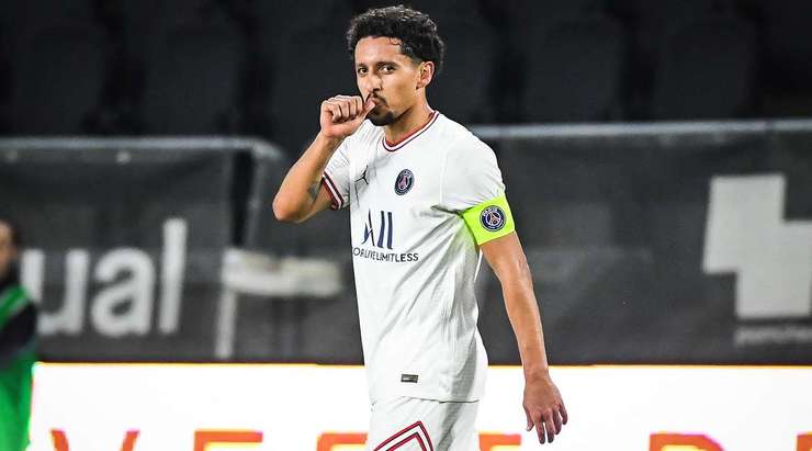 Vào! Angel Di Maria là người kiến tạo còn Marquinhos (Paris SG) là một sát thủ thật sự. Anh kết thúc đường căng ngang bằng một cú đánh đầu lạnh lùng từ cự ly gần vào góc phải khung thành. Tỉ số là 0:3.