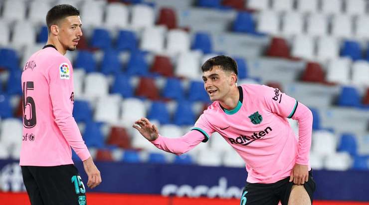 Vào! Pedri (Barcelona) ghi bàn sau một pha kiến tạo bởi Ousmane Dembele cho phép anh ấy đưa bóng vào lưới trống. Tỉ số là 0:2.