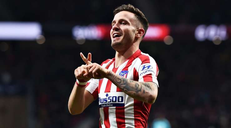 Bàn thắng đến từ một tình huống phối hợp đồng đội tuyệt vời! Saul (Atl. Madrid) đón một đường chuyền hoàn hảo và tung một cú sút xuất sắc, đi chìm vào phía trong cột dọc bên trái. Thủ môn không thể làm gì với những cú sút như thế.