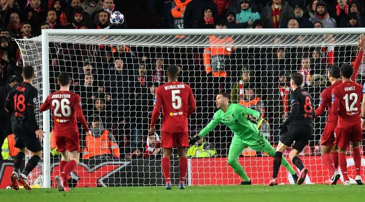 Saul (Atl. Madrid) có một bàn thắng bị từ chối vì lỗi việt vị!