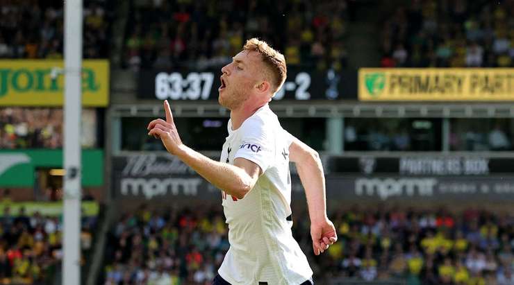 Một nỗ lực cá nhân đáng kinh ngạc của Dejan Kulusevski (Tottenham) kết thúc với một cú sút từ trong vòng cấm. Bóng đi rất căng vào góc cao bên trái khung thành và thay đổi tỉ số thành 0:3. Thủ môn Tim Krul đã không thể làm được gì.