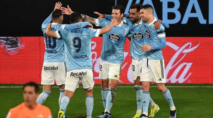 Vào! Nolito chuyền bóng đến chân của Brais Mendez (Celta Vigo), người đứng trước mành lưới trống và không gặp khó khăn đệm bóng vào khung thành. 2:0.