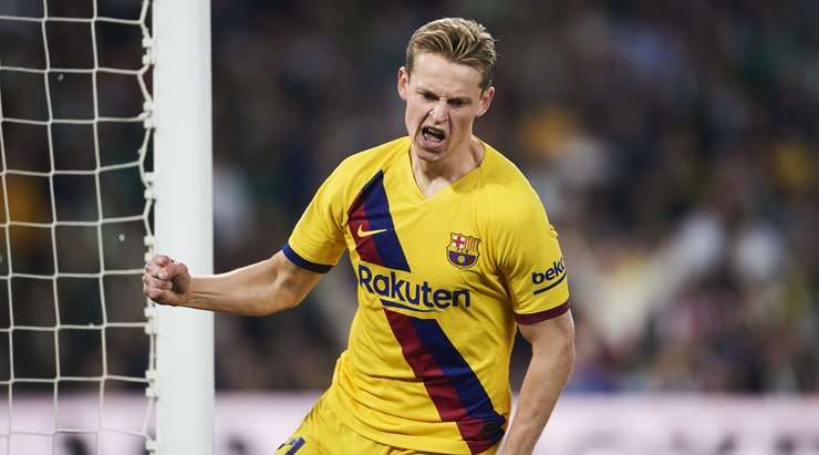 Vào! Lionel Messi dọn cỗ cho Frenkie de Jong (Barcelona), người ghi bàn với một pha dứt điểm cự li gần đơn giản. Tỉ số là 1:1.