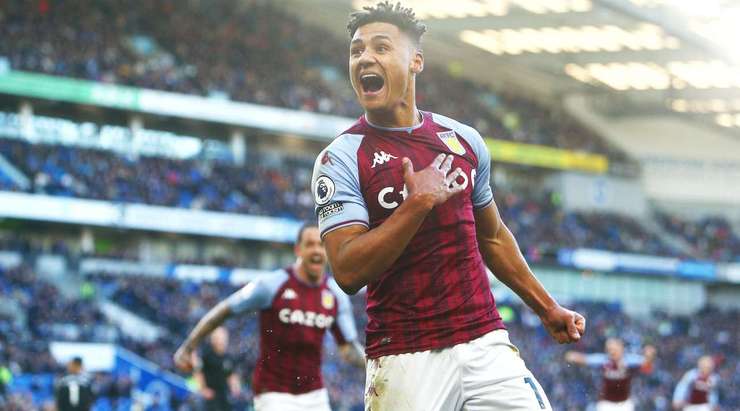 Ollie Watkins (Aston Villa) nhận một đường chuyền thú vị bên trong vòng cấm và anh tung một cú sút chìm chuẩn xác vào góc thấp bên phải khung thành. Một pha dứt điểm rất hiểm!