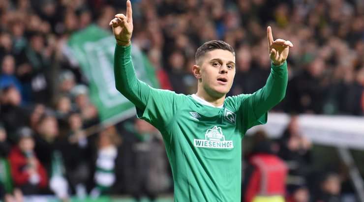 Một đường chuyền xé toang hàng phòng ngự đưa bóng đến chân Milot Rashica (Werder Bremen) trong vòng cấm và cầu thủ này đã không bỏ lỡ cơ hội! Anh sút bóng chuẩn xác vào góc thấp bên trái khung thành.