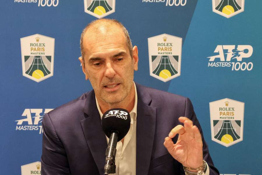 Cédric Pioline fait le bilan. Cédric Pioline fait le bilan.