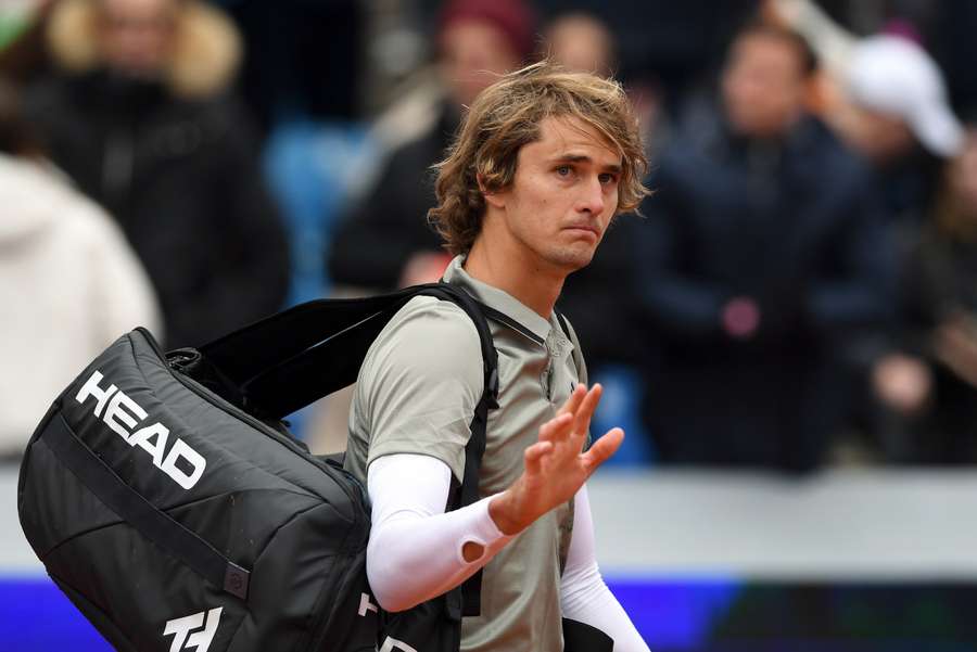 Alexander Zverev verliert sein Auftaktmatch in München.