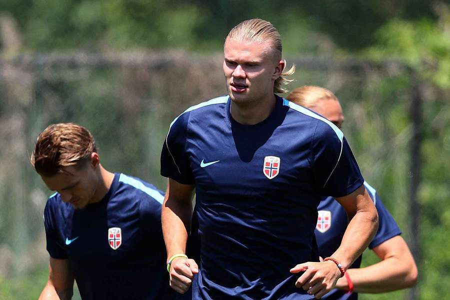 Erling Haaland im Training Erling Haaland im Training